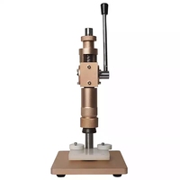 Machine de sertissage et de capsulage manuelle et automatique pour flacons de parfum 11mm 13mm 15mm 20mm