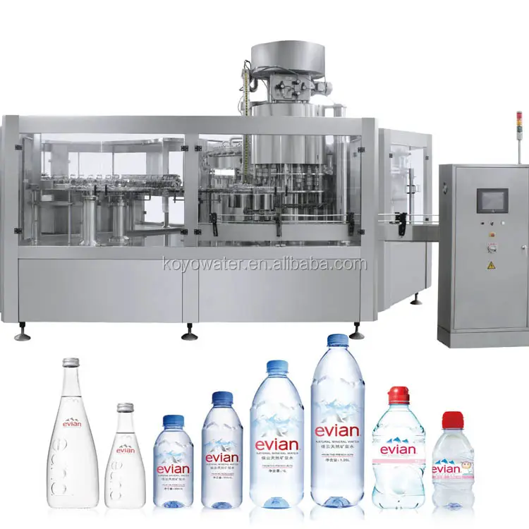 Volautomatische Fles Mineraalwater Making Machine/Filler/productielijn