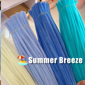 Pembersih Pipa Chenille Tebal Berkualitas Profesional, Batang Chenille untuk Bunga, Kawat Chenille Berbulu, Hadiah Unik - Product Image 5