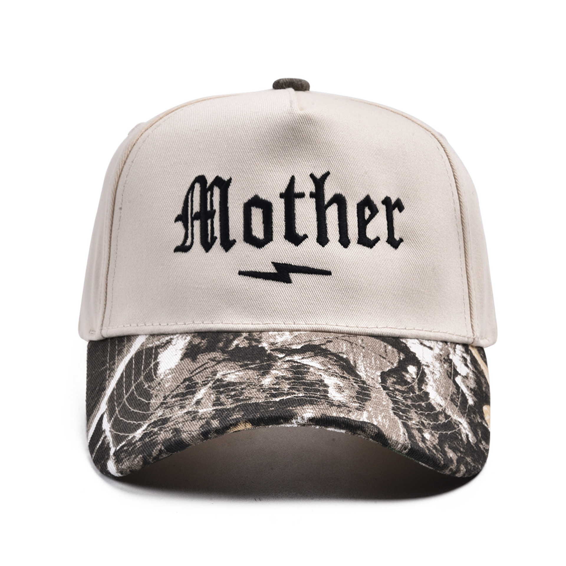 Leaf camouflage leopard print mother-adult trucker hat