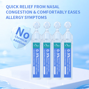 Solución Salina de Cloruro de Sodio para Irrigación <span class=keywords><strong>Nasal</strong></span>, Cuidado <span class=keywords><strong>Nasal</strong></span> Personalizado, 0.9% de Sal Marina Isotónica, de Un Solo Uso, para Limpieza y Calmante <span class=keywords><strong>Nasal</strong></span> - Product Image 3