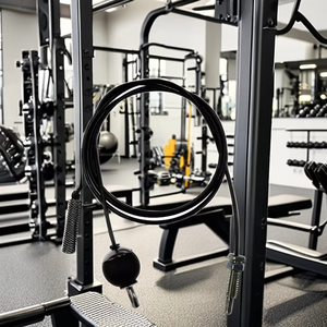 حبل سلكي من الفولاذ الكربوني المجلفن 7*19 مطلي بالبولي يوريثين للاستخدامات الوظيفية، لمعدات اللياقة البدنية، قطر 4.8 مم، طول 100 متر، قابل للحام والثني - Product Image 3