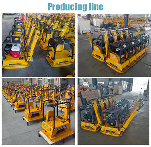 Compacteur à plaques réversible Lonsen FPC220 220 kg avec moteur diesel/essence, composants principaux du moteur, puissance 9 CV, couple de charge élevé - Product Image 3