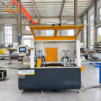 Machine-outil de découpe automatique CNC industrielle de profilés et tubes en aluminium de 21 pouces