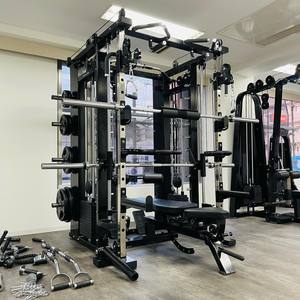 Máquina multifuncional 5 en 1 de alta gama para gimnasio en casa, estante de sentadillas multifuncional, entrenador multifuncional - Product Image 3
