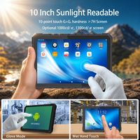 CENAVA Tableta Industrial Resistente Android de 10 Pulgadas IP68 4G LTE Android 16 8GB RAM+128GB ROM con NFC Integrado y UHF Personalizado