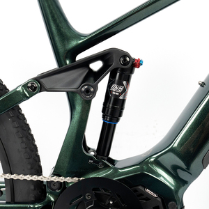 จักรยานเสือภูเขาไฟฟ้า EM6-3rd Mid Drive Ebike รุ่นอลูมิเนียม MTB 48V 500W M430 ระบบกันสะเทือนเต็มรูปแบบ EM6 (รุ่นที่ 3),M6100/12S+M430/500W, ระบบเบรกไฮดรอลิก LOW - Product Image 5