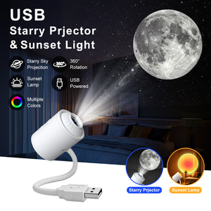 Proyector de Estrellas con Luz Nocturna, Lámpara de Proyección de Galaxia con Cuello de Cisne Flexible y Cambio de Color para Decoración de Dormitorio, Techo y Hogar, Regalo - Product Image 5