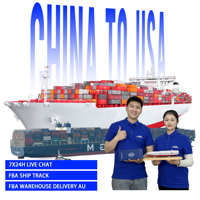 Transitaires DDP pour acheteurs en entrepôt Chine-Australie, fret maritime porte-à-porte, Amazon FBA, LCL, FCL, marchandises commerciales, entrepôt 3PL