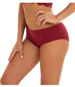 Culotte en coton doux personnalisée étanche absorbant femmes Hipster flux lourd étanche culotte menstruelle - Product Image 5