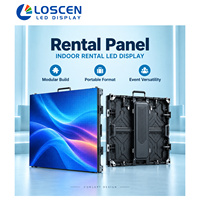 Écran LED de location intérieur P2.604 500x500mm avec panneau de maintenance avant et arrière pour la location AV et les événements