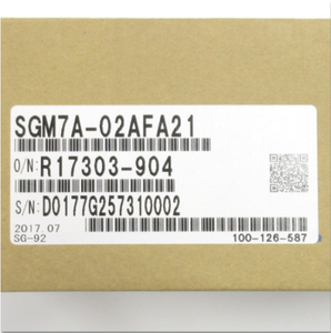Original SGM7A-02AFA21 Sigma-7 0.2KW AC Motor,200V 24-<b>Bit</b> Incremental Encoder - Product Image 2