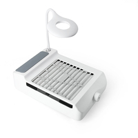 Collecteur de poussière pour ongles, multifonctions, 2 en 1, 60w, nouveau Design, avec lampe de Table Led,