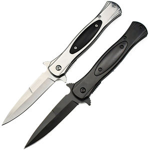 Populaire 440c acier inoxydable couteau à lame pliante Portable survie en plein air auto-défense couteau de poche EDC outil à <span class=keywords><strong>main</strong></span> OEM personnalisé - Product Image 5