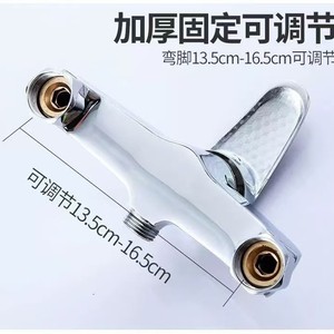 Hemans Single <b>Handle</b> Bathtub Faucet Ceramic Valve Core Wall Mounted Hot Cold Water Mixing Shower Faucet - Product Image 4