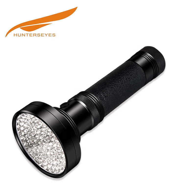 Ультраяркая светодиодная УФ-лампа hunterseyes нм, УФ-фонарик, 6 батарей аа, для денег, Постельных клопов, скорпионов