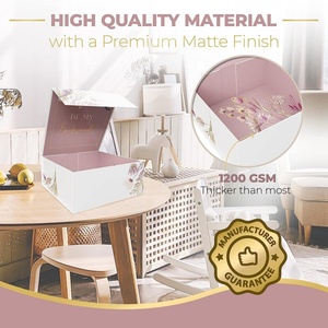 Custom Design Wholesale Printing <b>Paper</b> Boxes Fancy Style Packaging Folding Magnet Gifts Box - Product Image 5