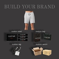 Shorts de sport en coton pour le cyclisme, le football, le basketball, décontractés, d'été, de créateur, personnalisés, pour la salle de sport, pour hommes, fabricant