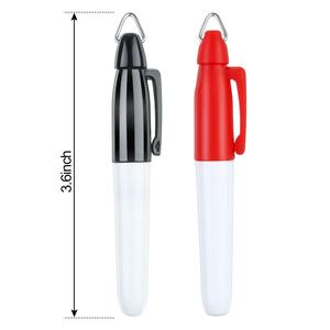 Mini pennarelli indelebili con clip portachiavi a forma di mazza da golf, <span class=keywords><strong>punta</strong></span> <span class=keywords><strong>fine</strong></span>, inchiostro <span class=keywords><strong>nero</strong></span> - Product Image 3