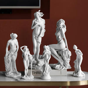 Adornos artesanales de resina ecológicos, decoraciones de Arte de entrada para el hogar, estatua de diosa de <span class=keywords><strong>Venus</strong></span> Simple Nórdica - Product Image 1