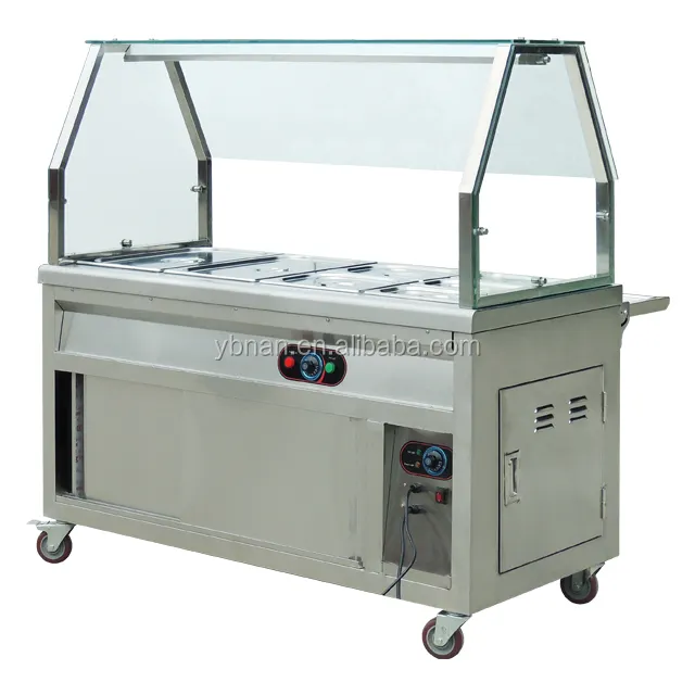 electric Bain Marie food warmer display for catering Restaurant kitchen equipment buffet equipment