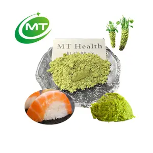 Mẫu miễn phí chất lượng cao 100% hữu cơ gia vị đóng băng khô Wasabi bột Wasabi gốc bột Wasabi lá bột