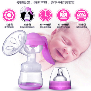 เครื่องปั๊มนมด้วยมือ ปากกว้าง ปลอดสาร BPA พกพาสะดวก สำหรับหญิงตั้งครรภ์และหลังคลอด ใช้งานสะดวก ไม่เจ็บ - Product Image 3