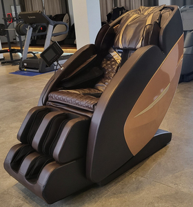 Silla de Masaje Eléctrica 3D Zero <span class=keywords><strong>0</strong></span> Gravity con Riel en L, Shiatsu, Calor, Amasamiento, Vibración, Masaje Corporal Completo 4D - Product Image 5