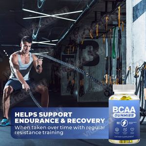 Vitahealthy ODM/OEM Etichetta Privata Gommose Vegane <span class=keywords><strong>BCAA</strong></span> per Sviluppo Muscolare Magro e Aumento della Resistenza Gusto Naturale per Adulti - Product Image 5