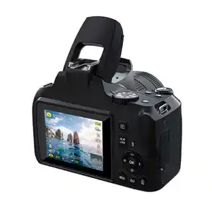 DSLR Digital Camera 64MP 4K 3.0 Inch IPS Screen 10X Optical Professional Video Camera With WiFi Function