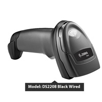 Escáner de Código de Barras Bidimensional con Cable USB ZEBRA DS2208, Sensor CMOS, 20 Escaneos/Segundo, para Uso Comercial en Cajas Registradoras, Color Negro, en Stock