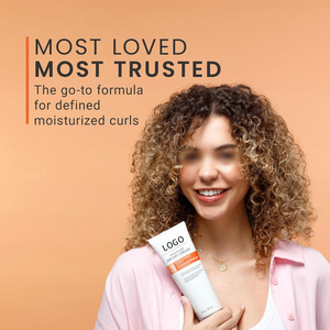 Crème à l'huile d'argan bio OEM pour cheveux bouclés - Revitalisante, hydratante, nourrissante, lissante, sans rinçage, pour une brillance légère - Product Image 6