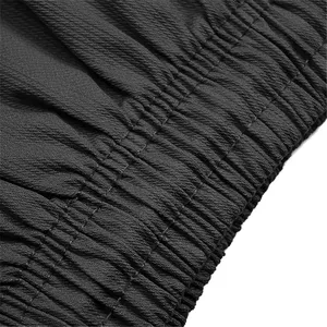 คุณภาพสูงศิลปะการต่อสู้เทควันโดสี dobok สีดําเทควันโดชุดผ้าฝ้าย + โพลีเอสเตอร์ปรับแต่งโลโก้ขายส่ง - Product Image 4