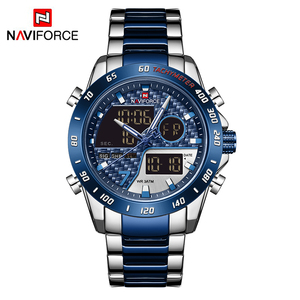 <span class=keywords><strong>NAVIFORCE</strong></span>-reloj Digital de cuarzo para hombre, con pantalla LED cronógrafo deportivo, luminoso, resistente al agua - Product Image 1