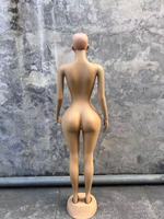 Vente Directe Usine de Mannequins Femme Corps Entier Debout, en Plastique PE, Grandes Poitrines, Hanches Larges (BBL), avec Support