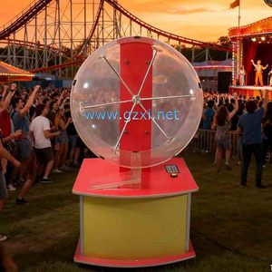 Asta di Gala di beneficenza ad alta capacità 800 palla meccanica ibrida che disegna la macchina della lotteria del legno - Product Image 3