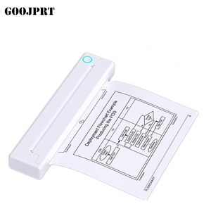 Imprimante thermique portable sans fil mini A4 pour téléphone portable, logo OEM personnalisé, sans encre, pour photos et tatouages de poche - Product Image 1