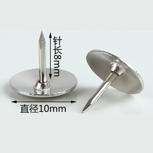 Deli Thumbtacks Metal Round Head 0040 Office Use Pushpins Corkboard Nails - Product Image 5