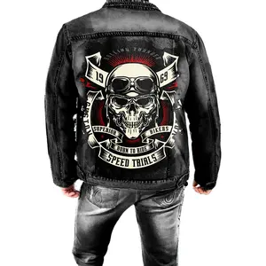 Wholesale Skeleton Goth Punk Rock and Roll Clothing for Men