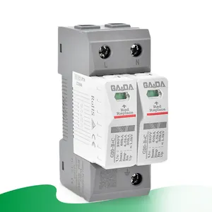 AC series electronic equipment Power surge protector spd T1+T2 surge protection device