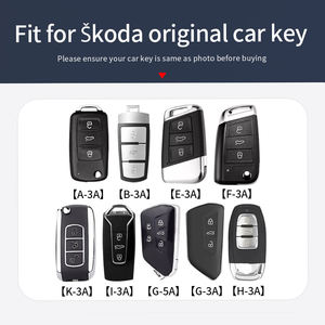 Venta caliente Key Case Keys Shell para <span class=keywords><strong>Skoda</strong></span> Volkswagen Cover <span class=keywords><strong>Fabia</strong></span> Combi Comfort Citigo Felicia I Kombi - Product Image 4