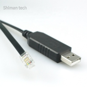 <span class=keywords><strong>USB</strong></span> để <span class=keywords><strong>RJ11</strong></span> RJ12 RJ9 4p4c <span class=keywords><strong>RS232</strong></span> Cáp nối tiếp 6P4C 6P6C - Product Image 4