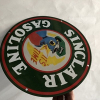 Plaque Murale Vintage en Métal Émaillé Personnalisée avec Logo Imprimé en Sérigraphie ou Gravé, Durable, Art de Collection