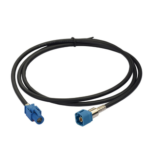 DACAR 535-4 FAKRA JET BLACK Kabel Adaptor LVDS Video Female ke Male untuk BMW/AUDI/Benz - Product Image 1