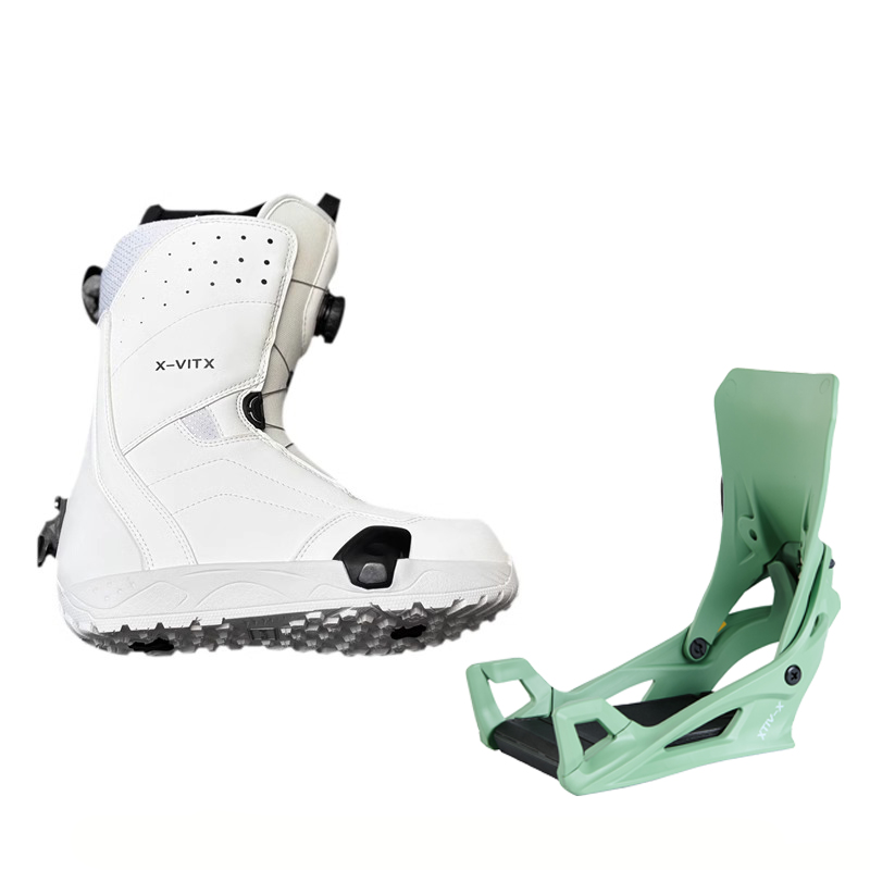 Botas Blancas + Ataduras Verdes
