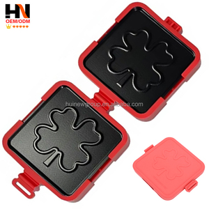 Mini gaufrier électrique portable, plaques antiadhésives, thermostat réglable, extérieur froid au toucher, prise en charge multilingue, usage domestique - Product Image 3