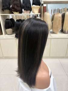 Wholesale HD <b>Lace</b> Front Wigs Chinese Hair Virgin Pre Plucked Natural Hairline Glueless Transparent <b>Lace</b> Breathable <b>Elastic</b> Small - Product Image 4