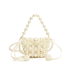 Новые модные сумки 2025 детей маленькие сумки с жемчугом женские дизайнерские кошельки для девочек - Product Image 1