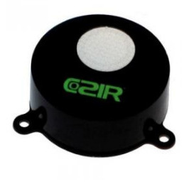 Capteur infrarouge de dioxyde de carbone Cozir, rond, mural, avec actionneur électrique 0,5 A, en plastique ABS, pièce pour système CVC - Product Image 1