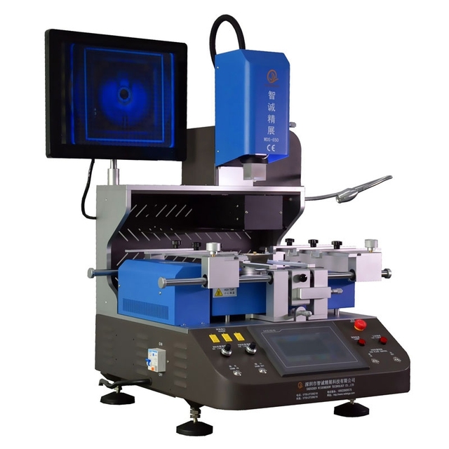 BGA Type Rework Soldering Station WDS-650 Working for Laptop/Cell Phone Motherboard IC Repairing Machine 110/220V Optional